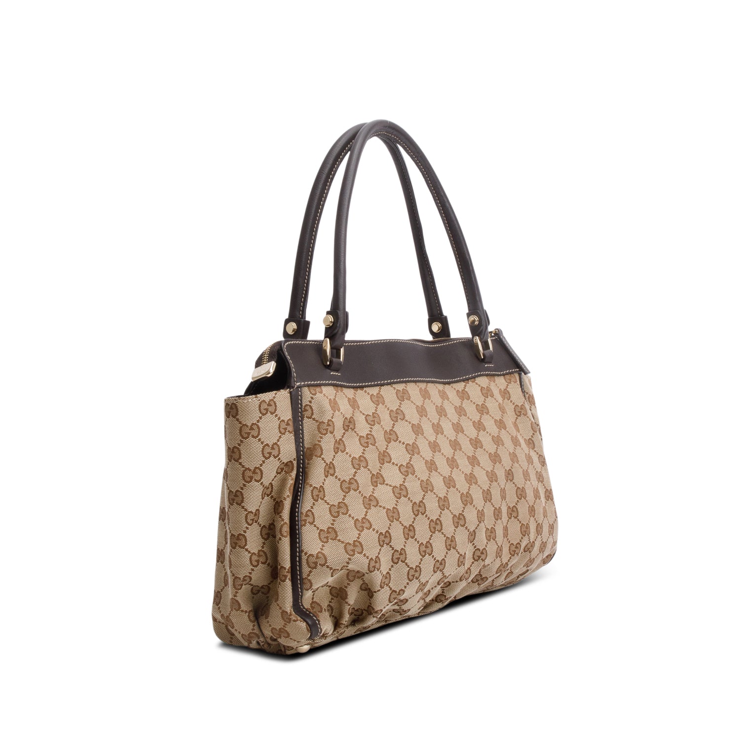 Gucci Monogram D-Ring Tote