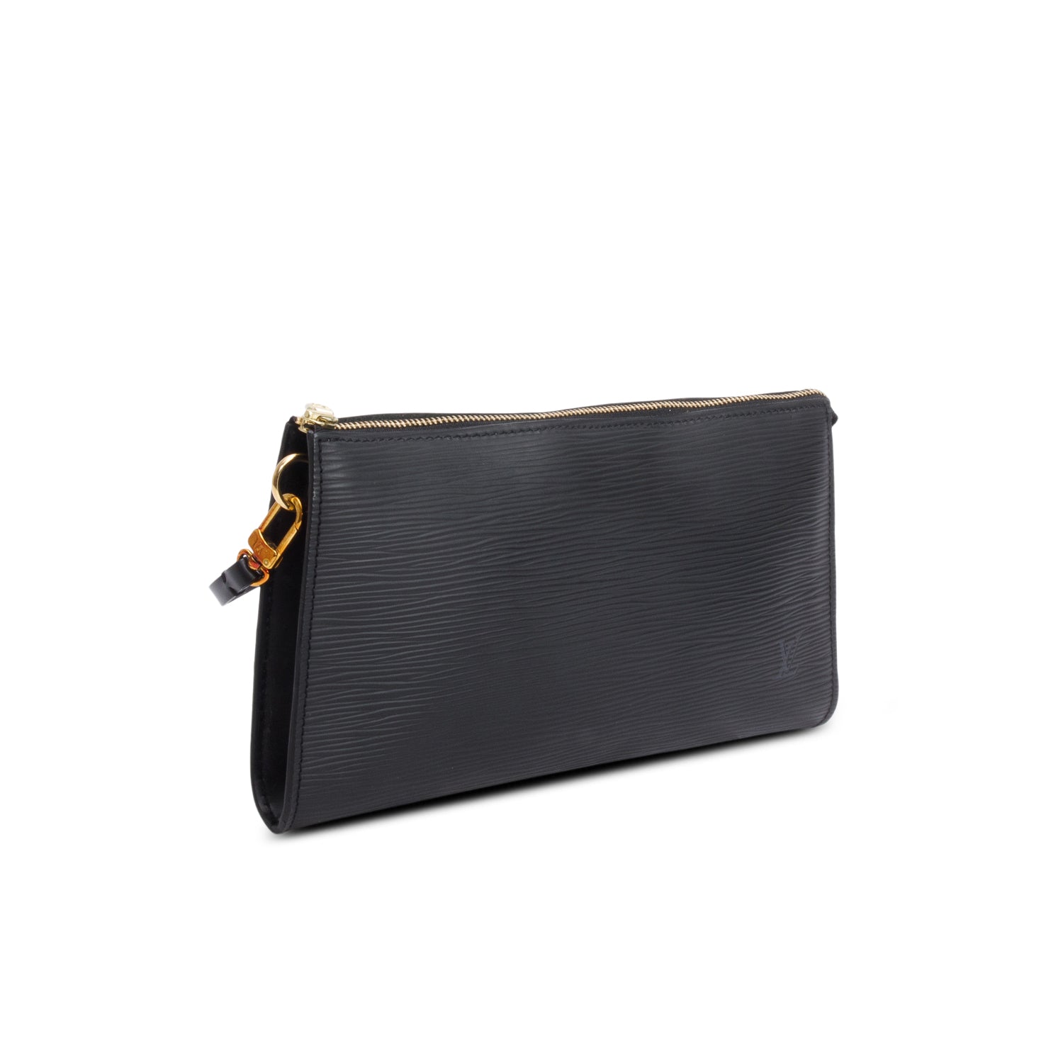 Louis Vuitton Black Epi Leather Pochette Accessoires 24