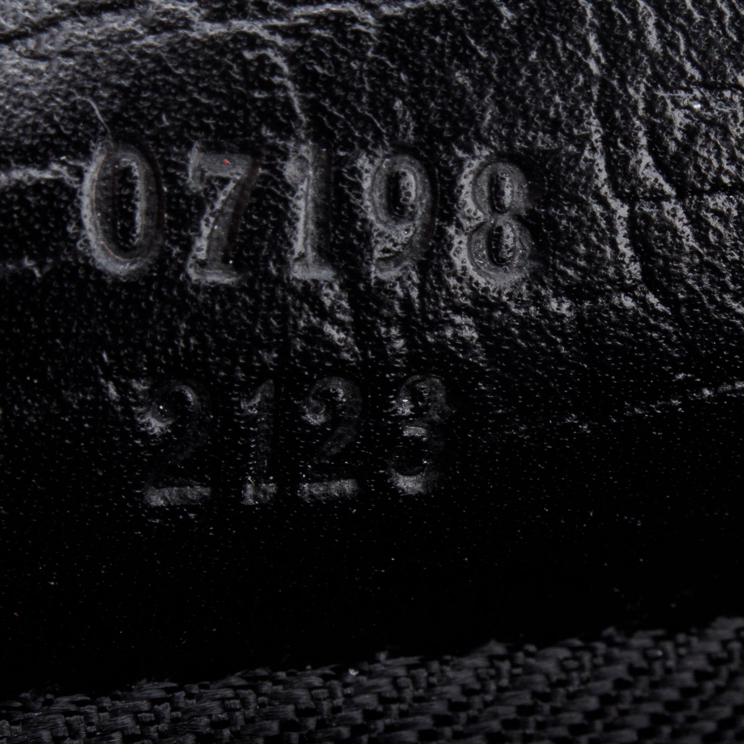 Gucci Black GG Canvas Boat Pochette