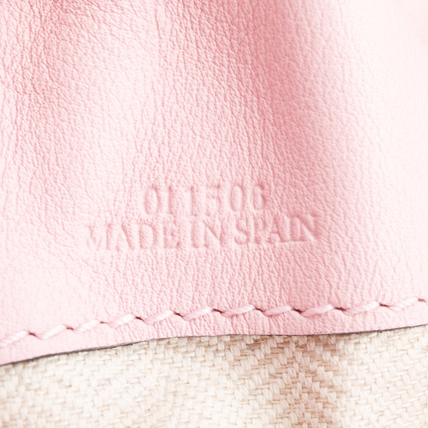 Loewe Pink Nappa Calfskin Small Flamenco Knot Bag