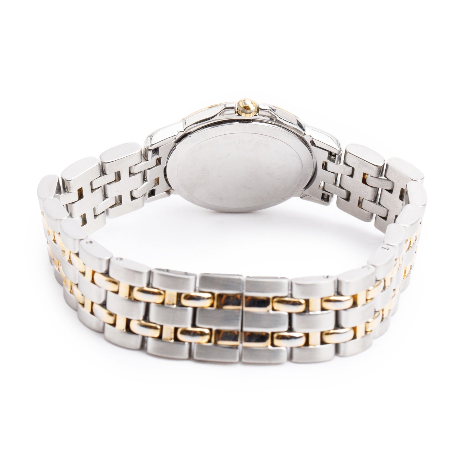 Raymond Weil Two-Tone Stainless Steel Tango 28 MM Watch White Dial 5360