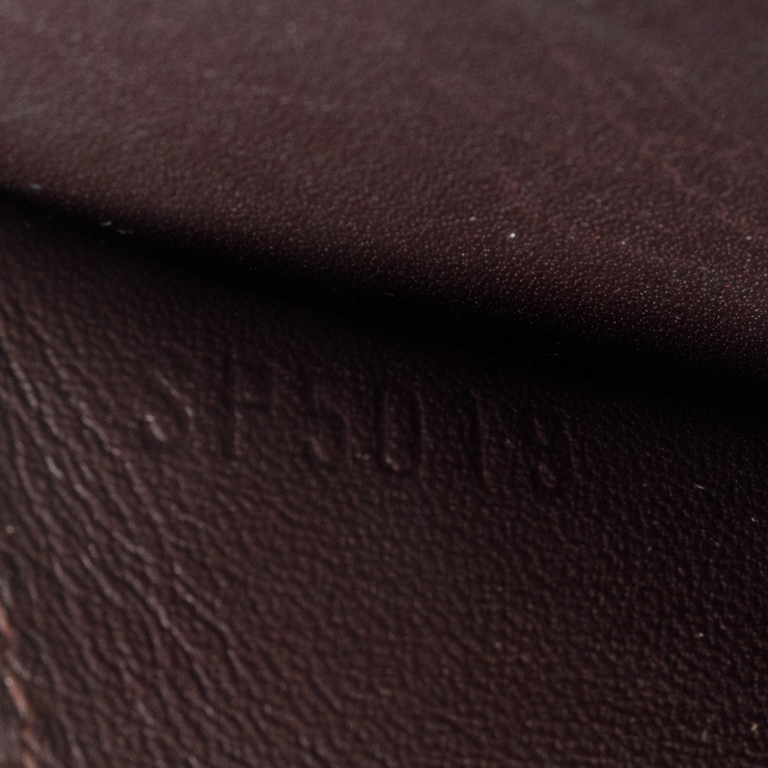 Louis Vuitton Burgundy Vernis Round Coin Purse