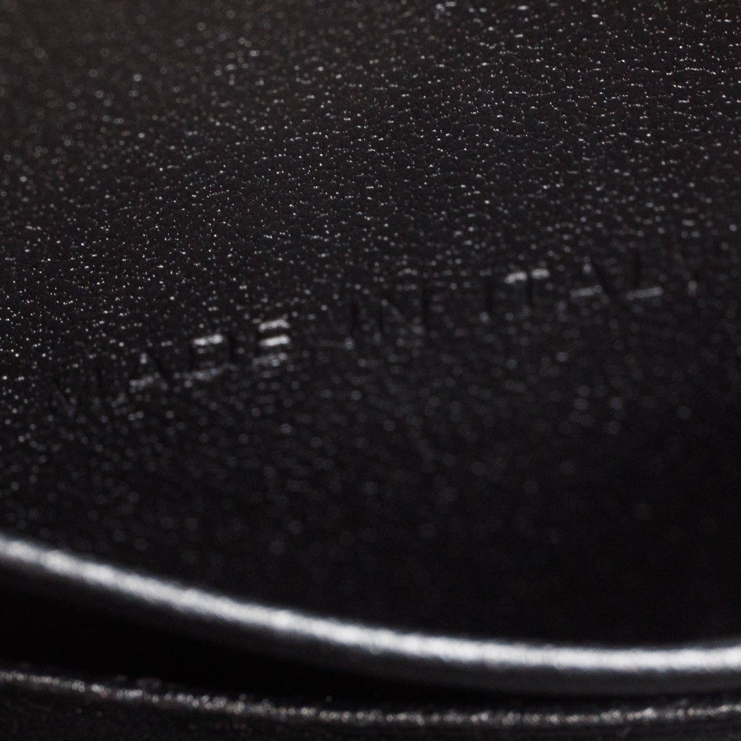 Christian Dior 2021 Black Supple Calfskin Caro Double Pouch w/ Strap