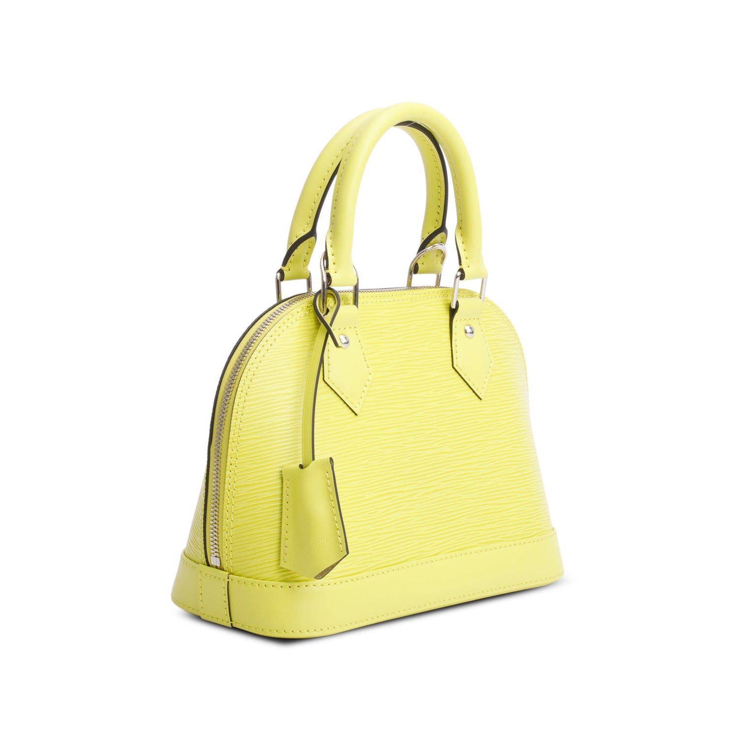 Louis Vuitton Green Epi Leather Alma BB w/ Strap