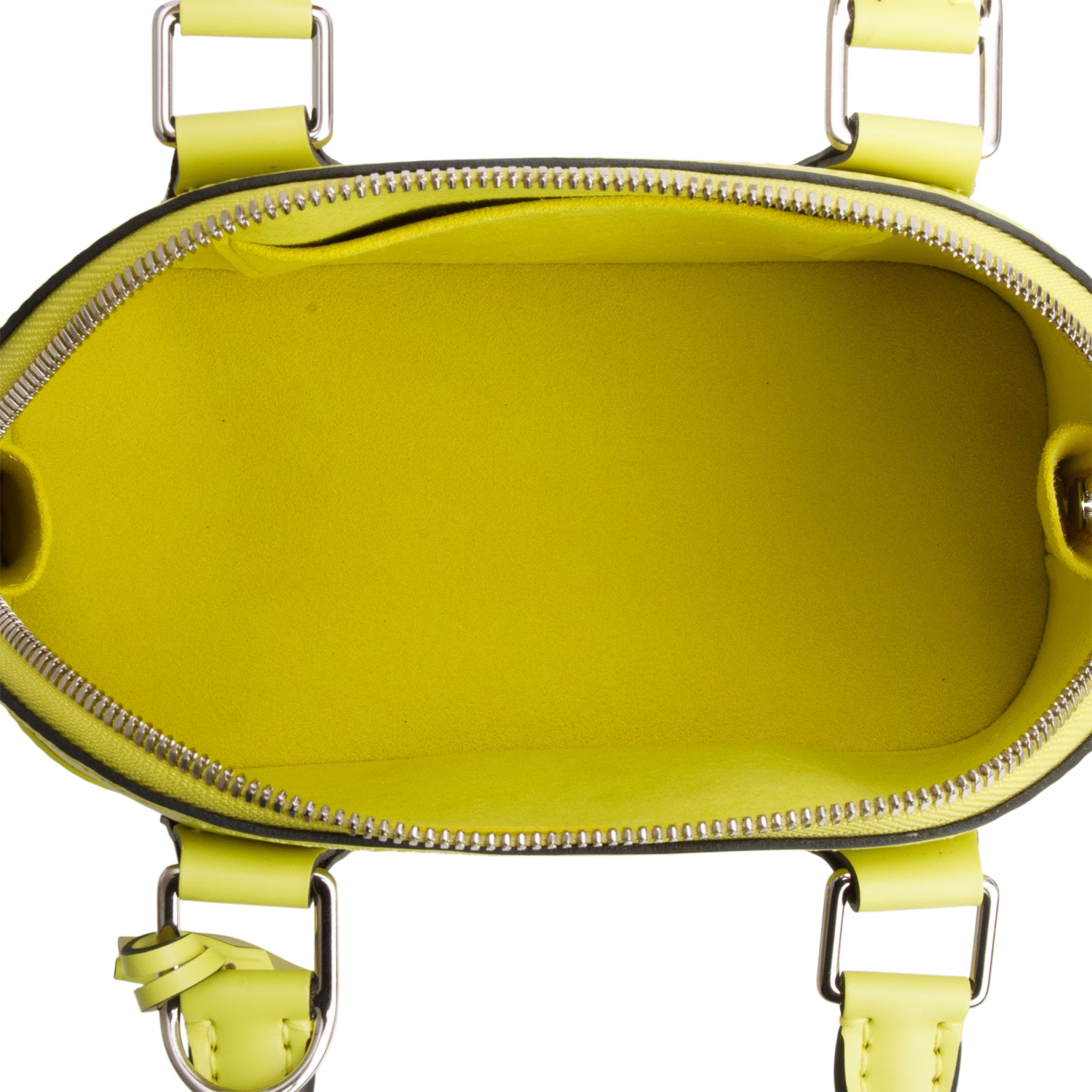 Louis Vuitton Green Epi Leather Alma BB w/ Strap