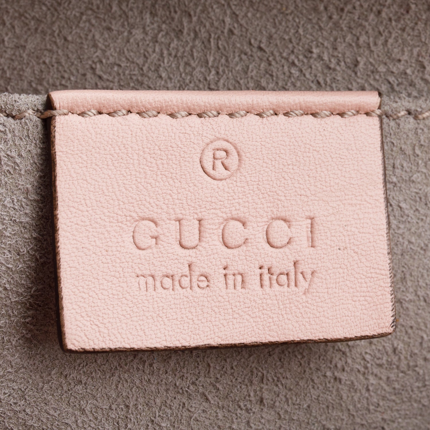 Gucci Pink Calfskin Matelasse Mini GG Marmont Chain Shoulder Bag