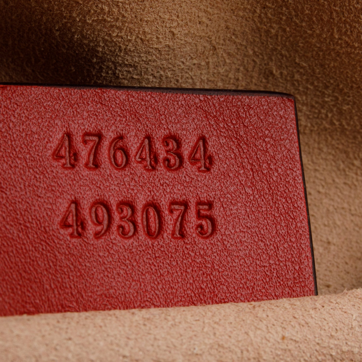 Gucci Red GG Marmont Matelasse Leather Belt Bag, Size 75