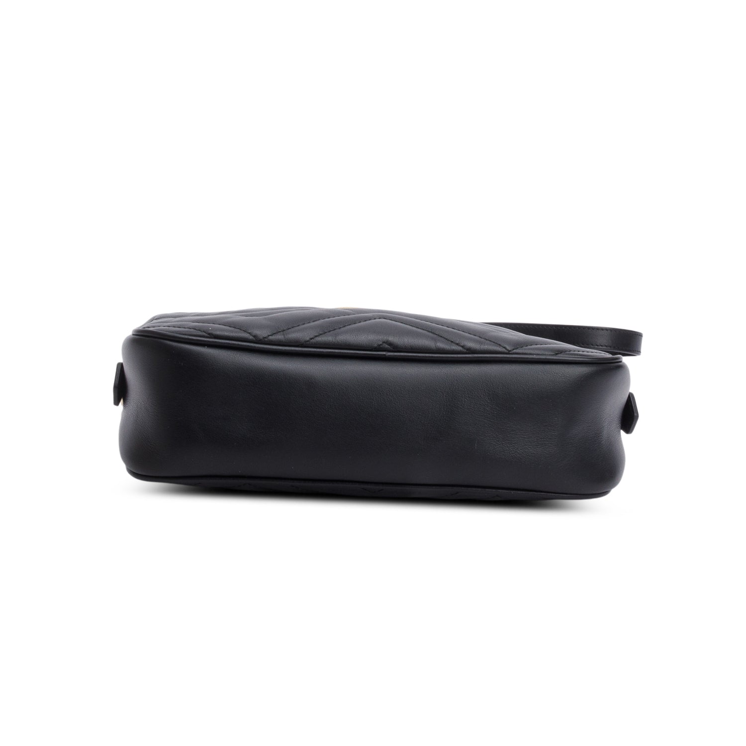 Gucci Black GG Marmont Matelasse Small Camera Bag