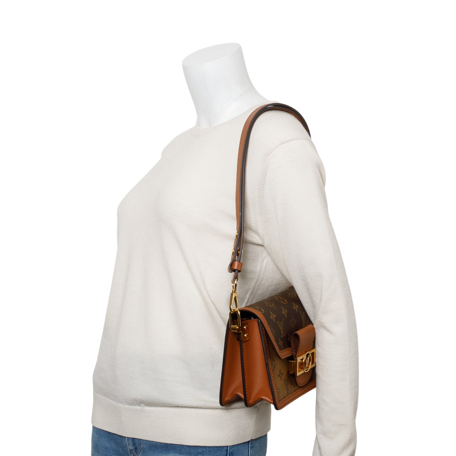 Louis Vuitton Reverse Monogram Dauphine Mini w/ Strap