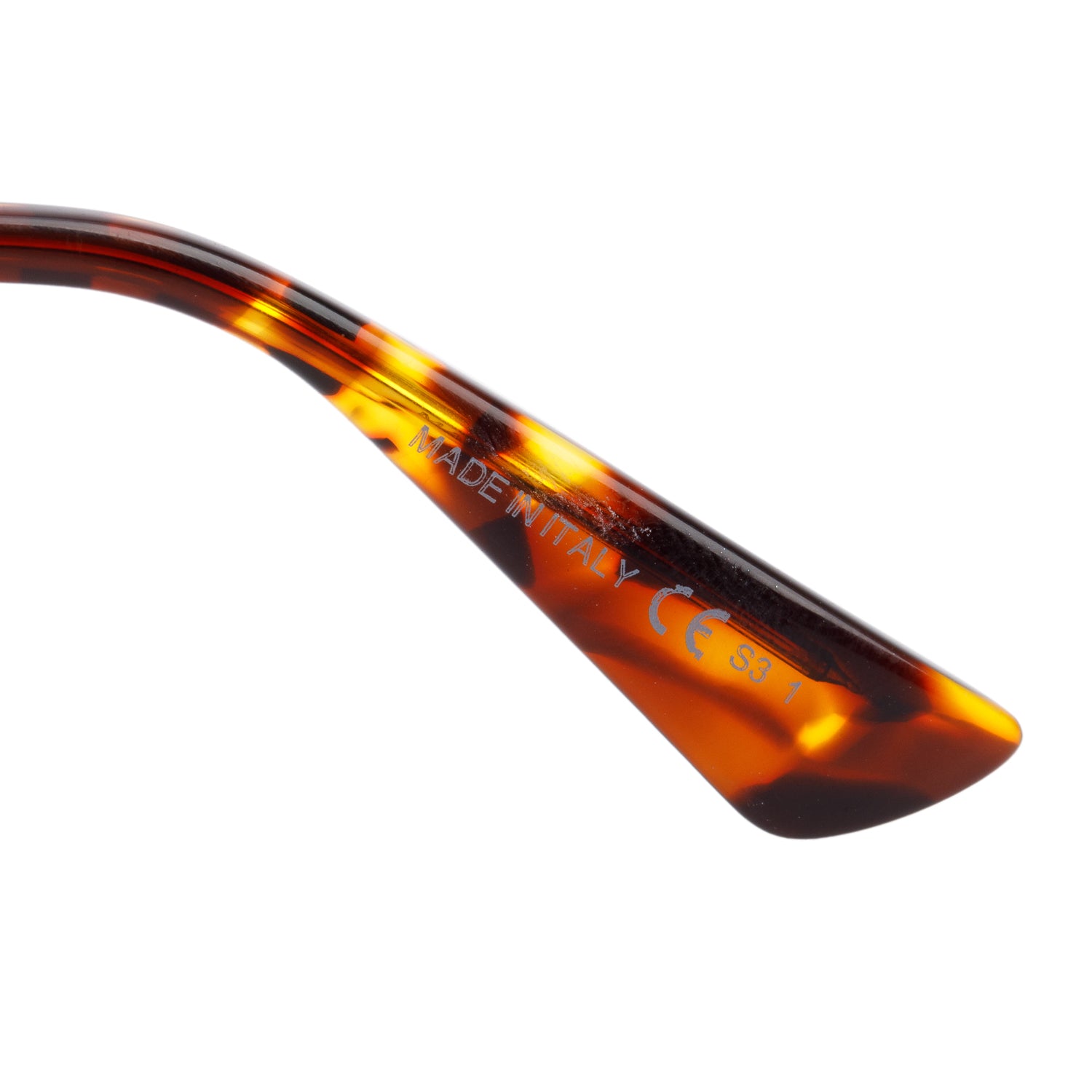 Christian Dior Havana Acetate Yellow Lenses SoReal Sunglasses w/ Box