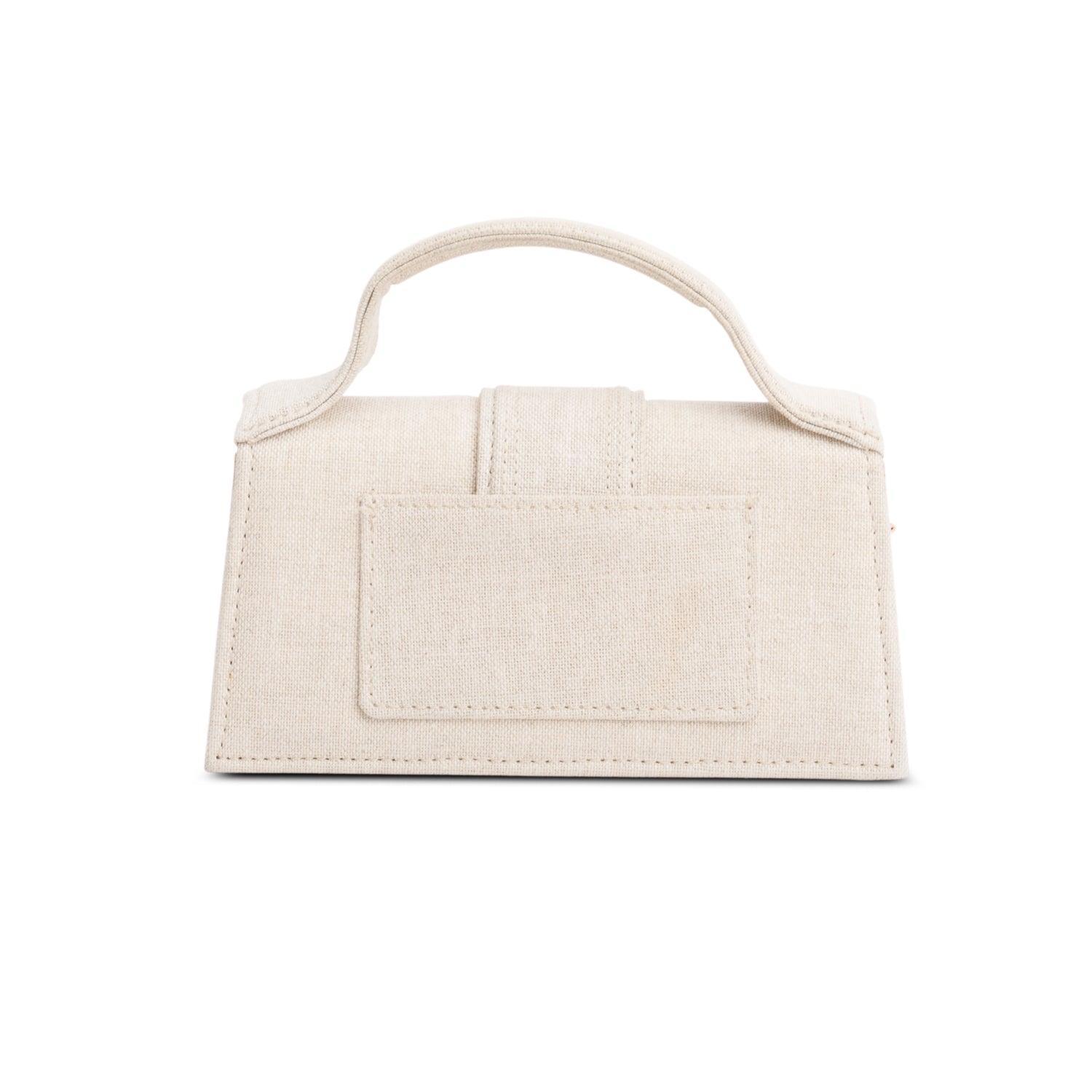 Jacquemus Linen Les Classique The Bambino Bag w/ Strap