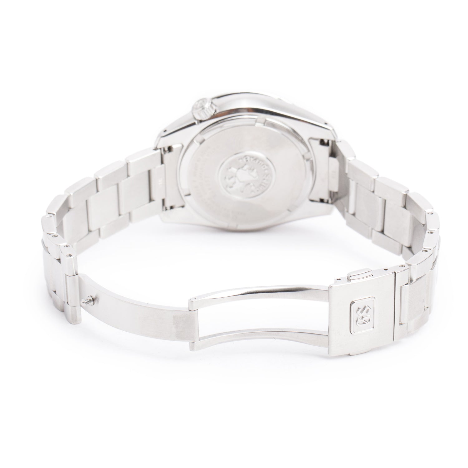 Grand Seiko 2022 Stainless Steal Sport Collection GMT 39 mm Quartz Watch Black Dial SBGN029G w/ Box & Papers