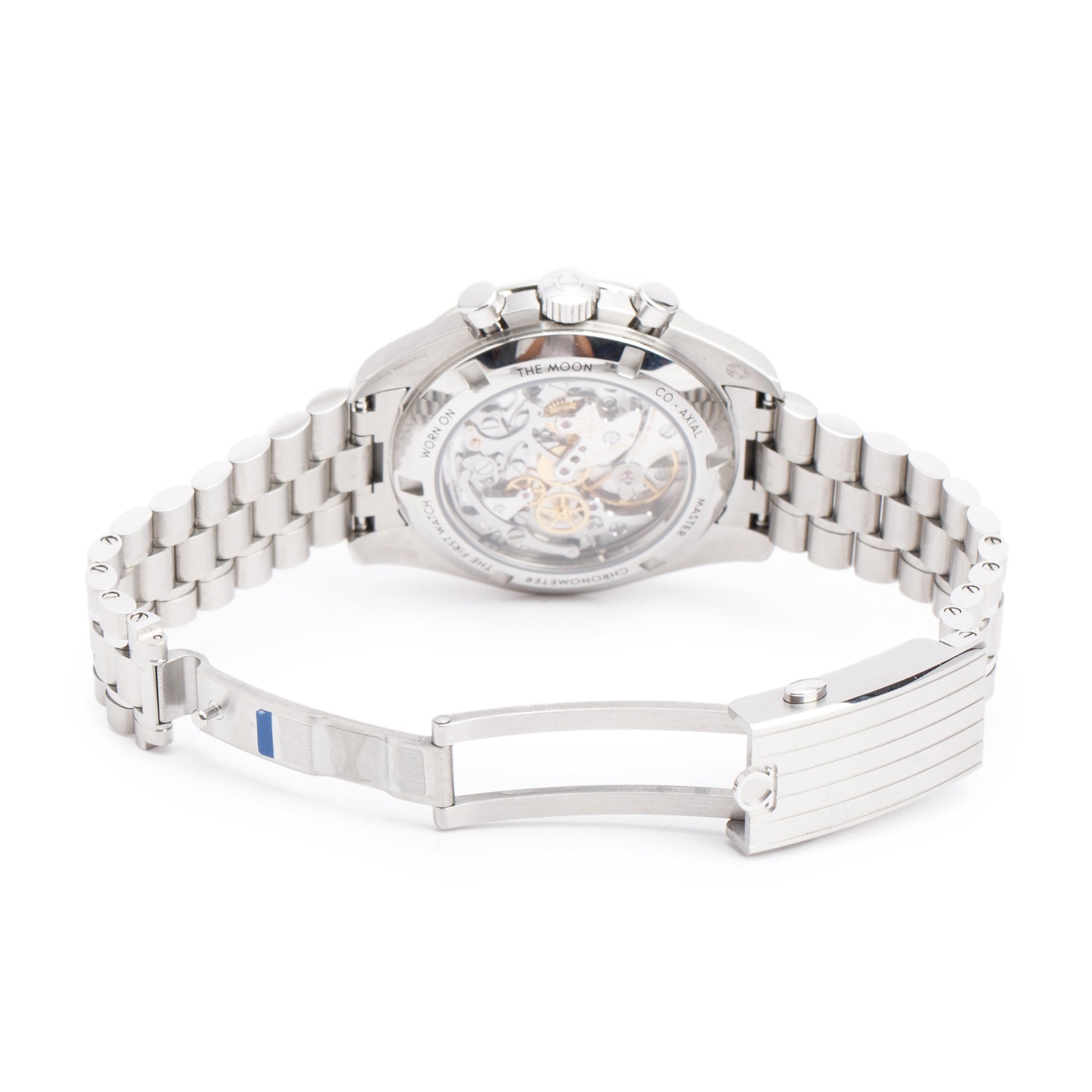 Omega 2025 Stainless Steel Speedmaster Moonwatch Professional 42 MM Watch White Dial w/ Box & Papers