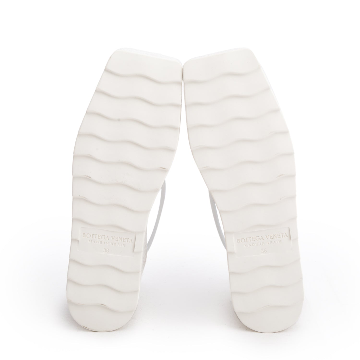 Bottega Veneta White Mesh Lambskin Sporty Web Stretch Ankle Tie Espadrilles, Size 36