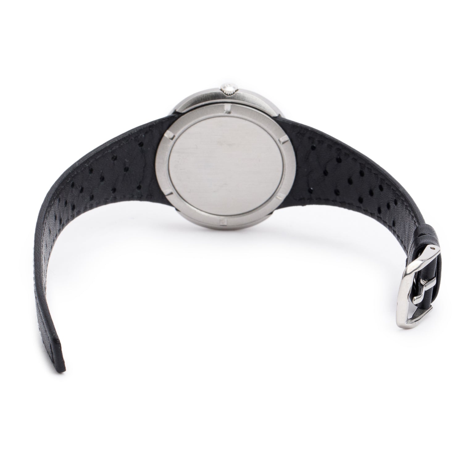 Omega Vintage Stainless Steel Geneve Dynamic Tool 107 41 MM Automatic Watch Black Dial