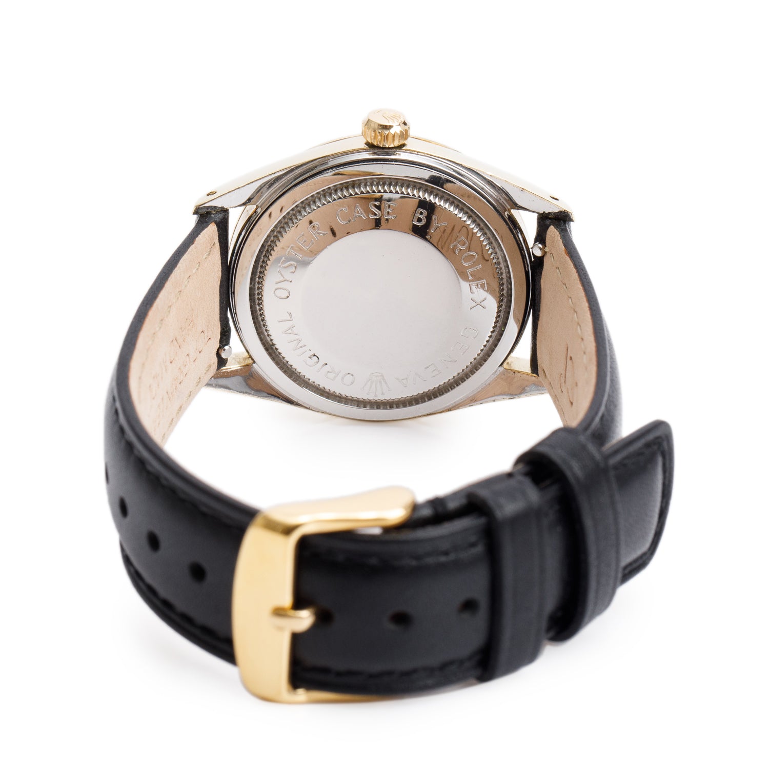 Tudor Vintage Stainless Steel & 14k Yellow Gold Oyster Prince 34 MM Automatic Watch