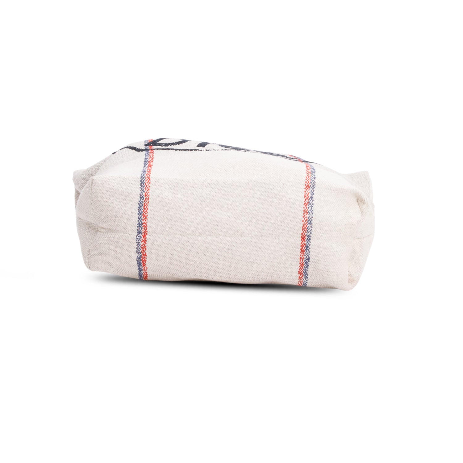 Christian Dior Beige Canvas 'L'union Fait La Force' Tote Bag