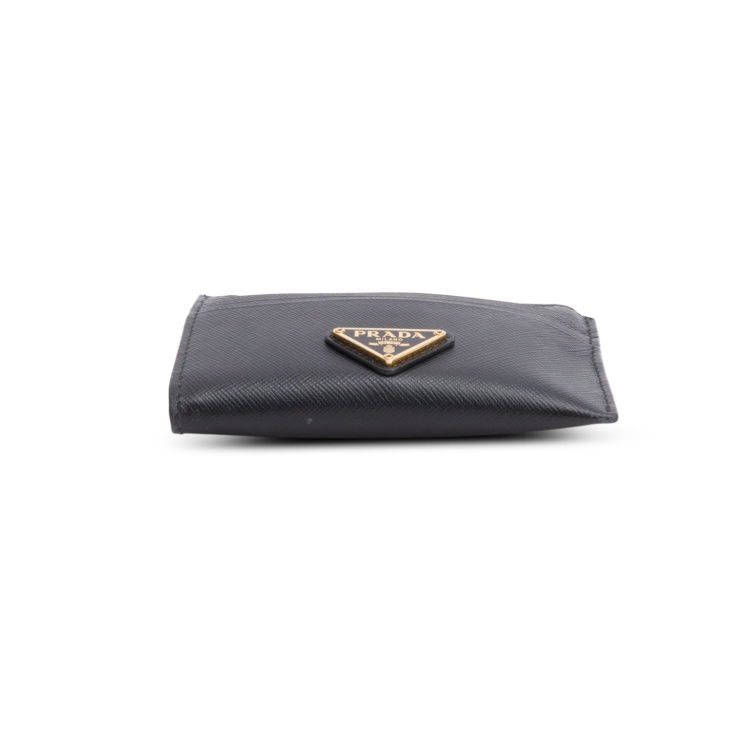 Prada Black Saffiano Leather Card Holder