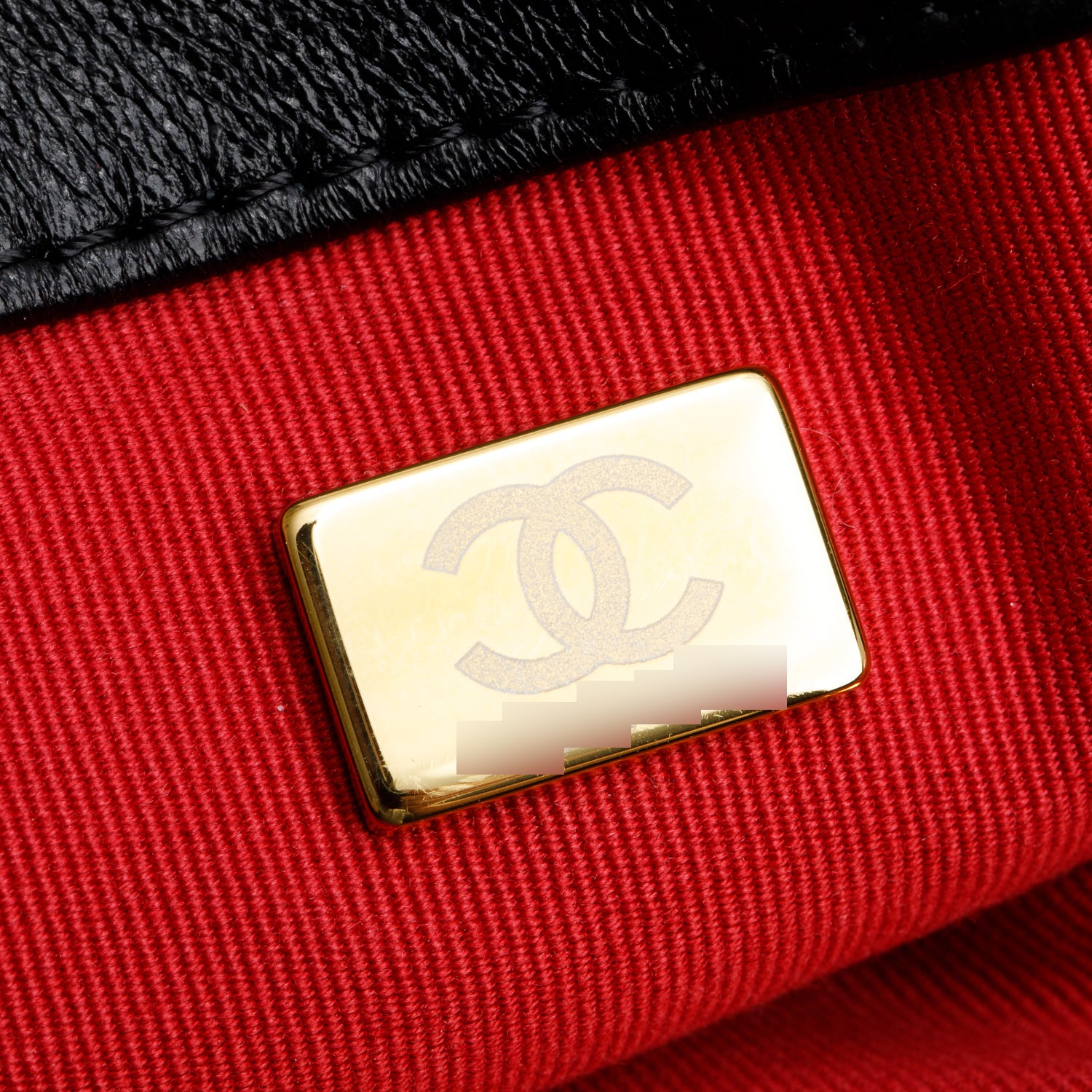 Chanel Black Lambskin Leather Maxi 19 Flap Bag