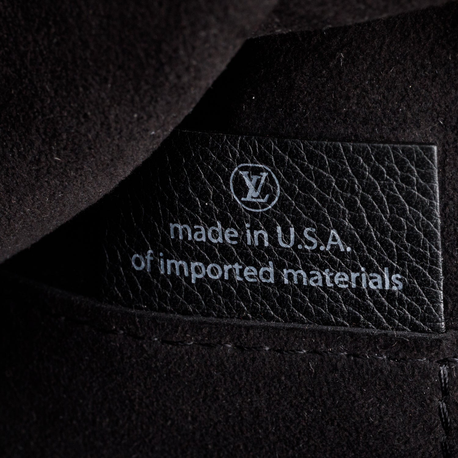 Louis Vuitton Black Monogram Pallas Chain Bag