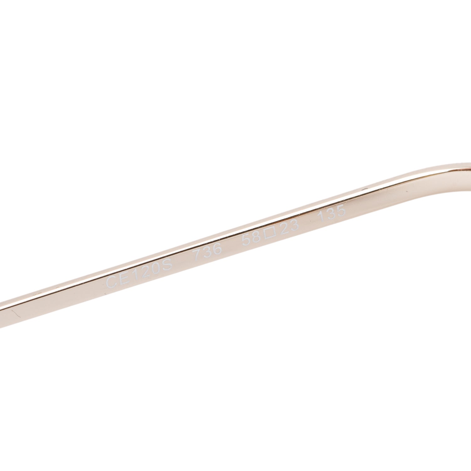 Chloe CE120S Brown Carlina Oversized Round Sunglasses