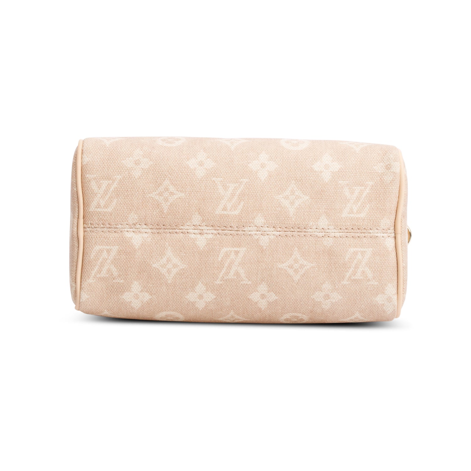 Louis Vuitton Beige Monogram Speedy Bandouliere 20 w/ Box & Strap