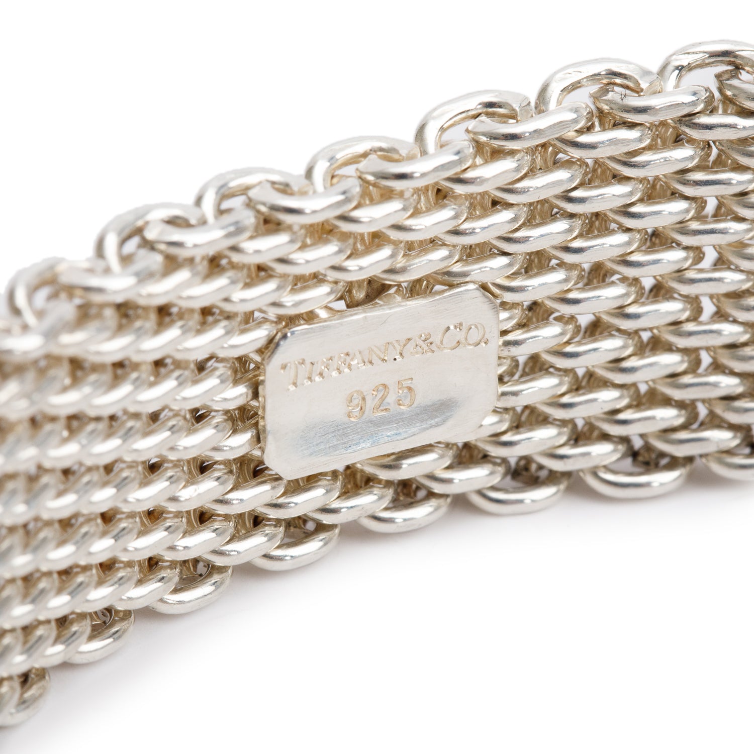 Tiffany & Co. Sterling Silver Somerset Bangle
