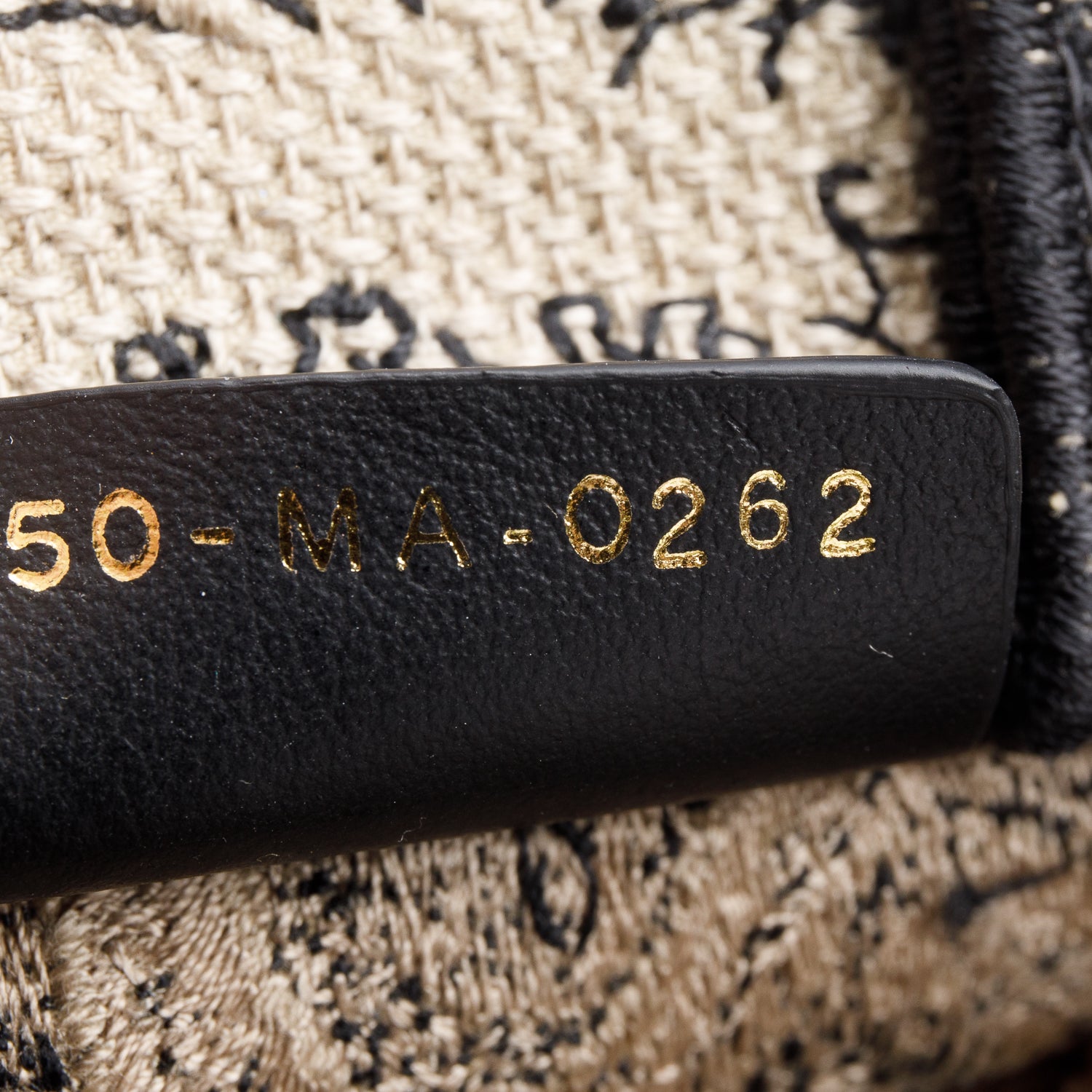 Christian Dior 2022 Black Canvas Toile de Jouy Embroidered Mini Book Tote w/ Strap & Authenticity Card