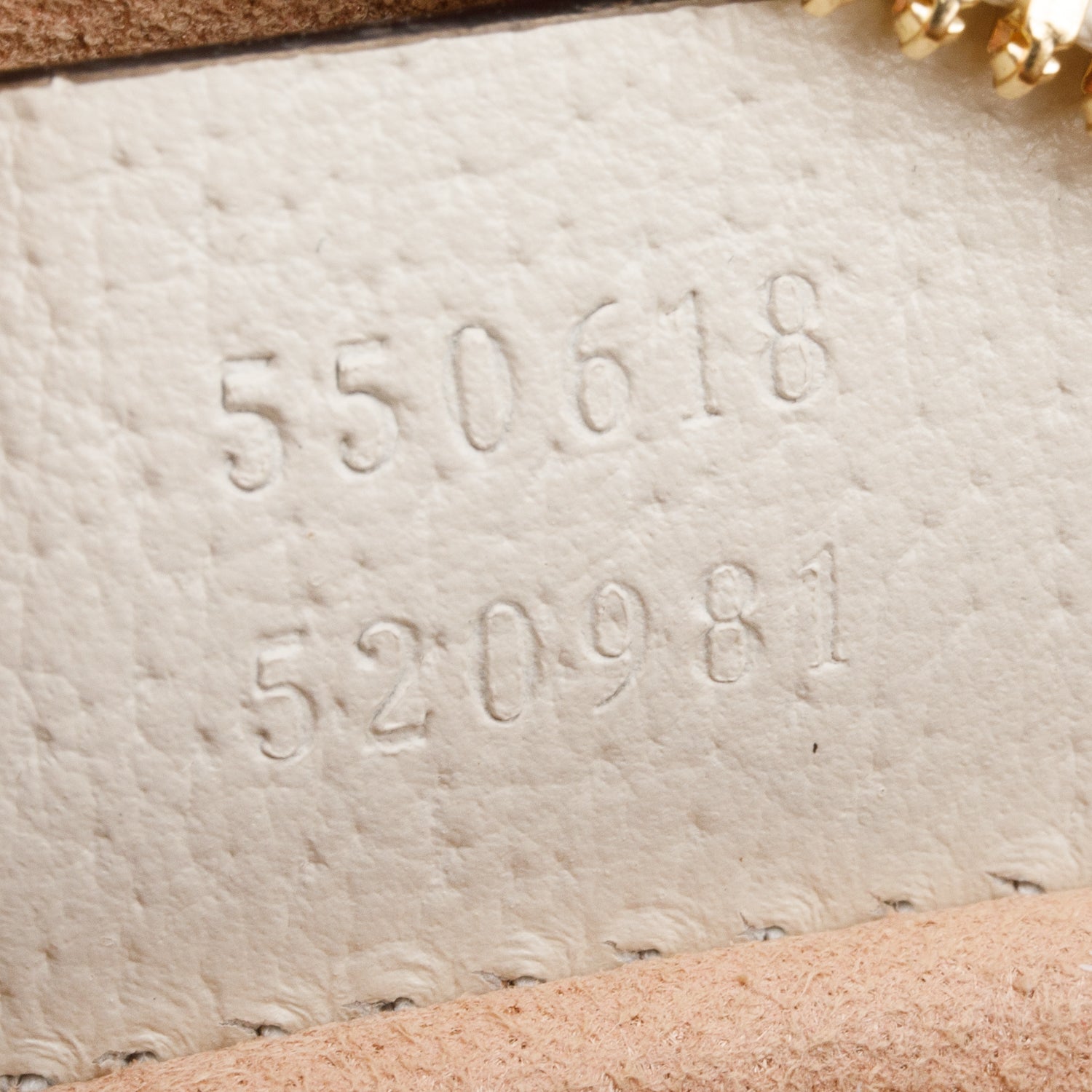 Gucci White Textured Calfskin Web Mini Ophidia Crossbody Bag