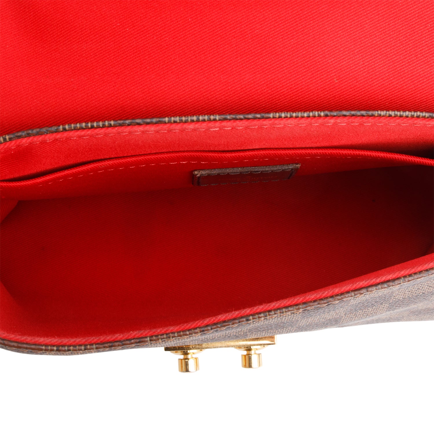 Louis Vuitton Damier Ebene Croisette w/ Box, Strap & Receipt