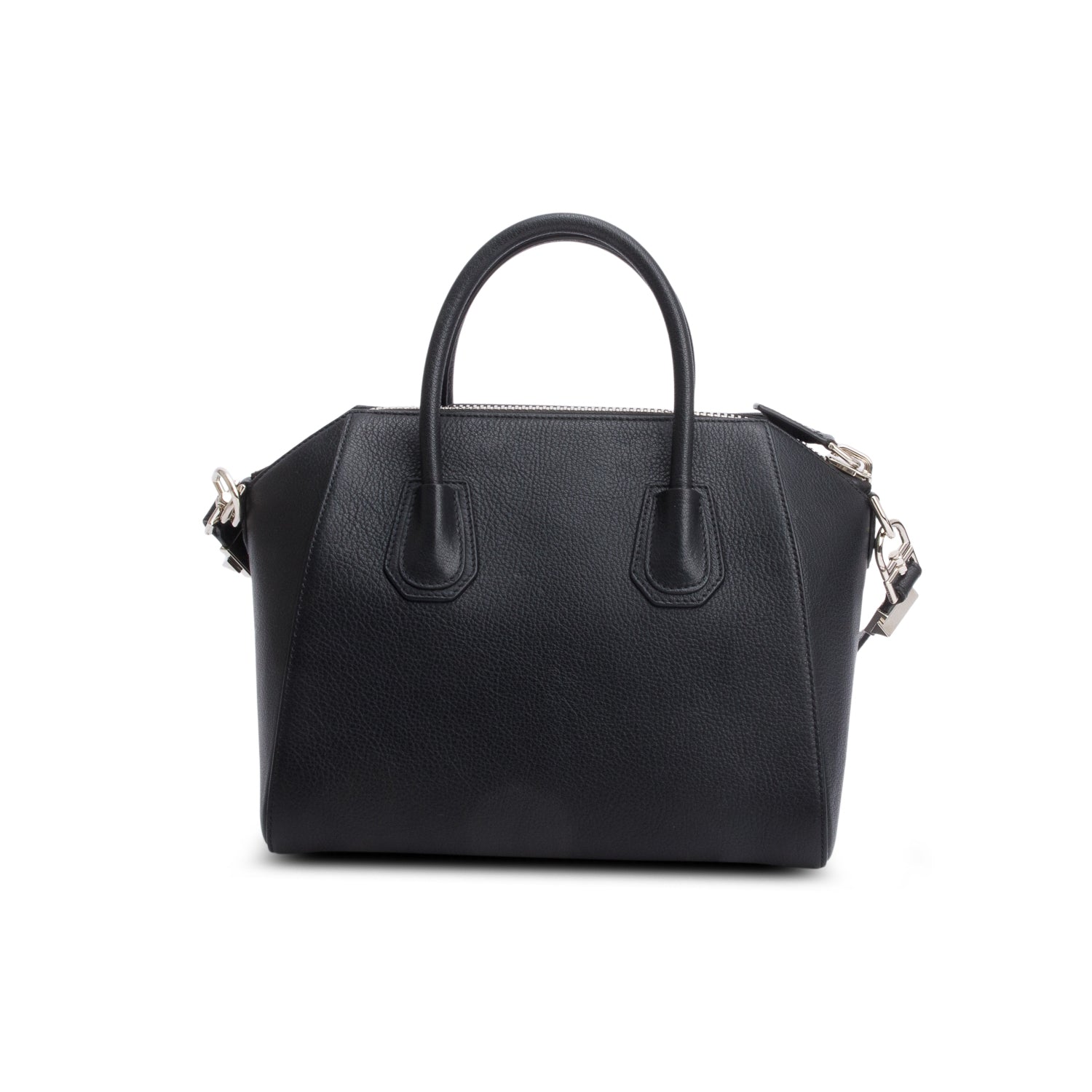 Givenchy Black Sugar Coatskin Leather Small Antigona Satchel