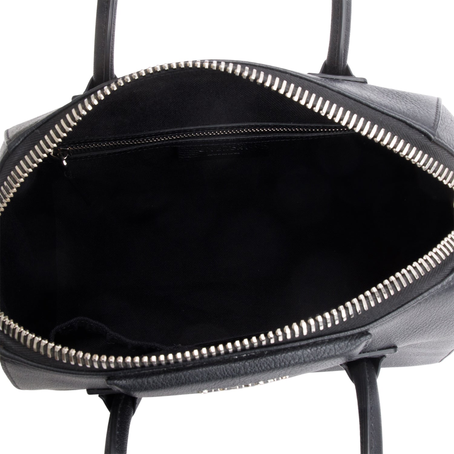 Givenchy Black Sugar Coatskin Leather Small Antigona Satchel