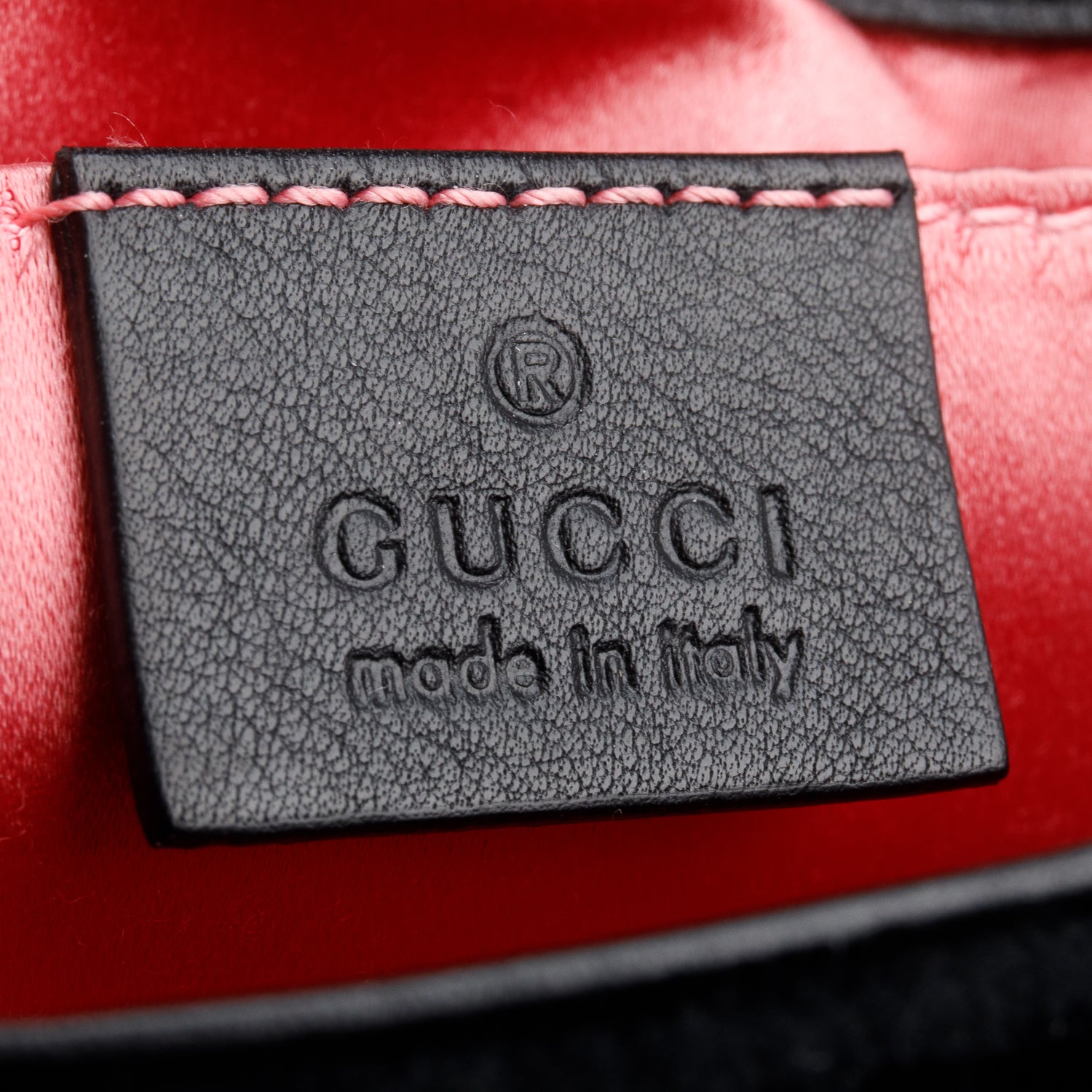 Gucci Black Velvet Matelasse Small GG Marmont Shoulder Bag