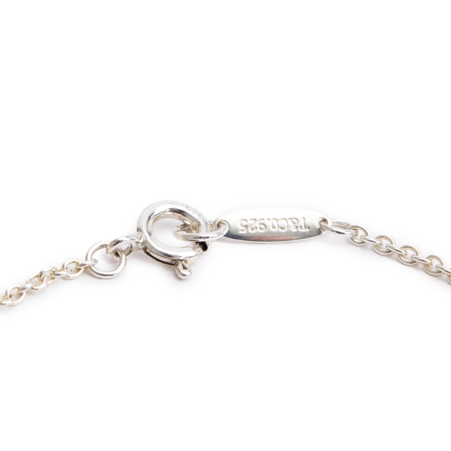Tiffany & Co. Elsa Peretti Sterling Silver Teardrop Station Bracelet