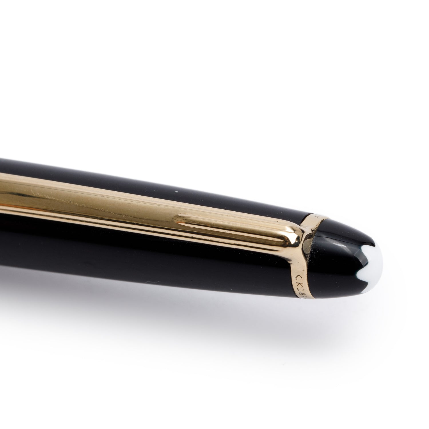 Montblanc Yellow Gold Coated Black Resin Meisterstuck Classique Mechanical Pencil