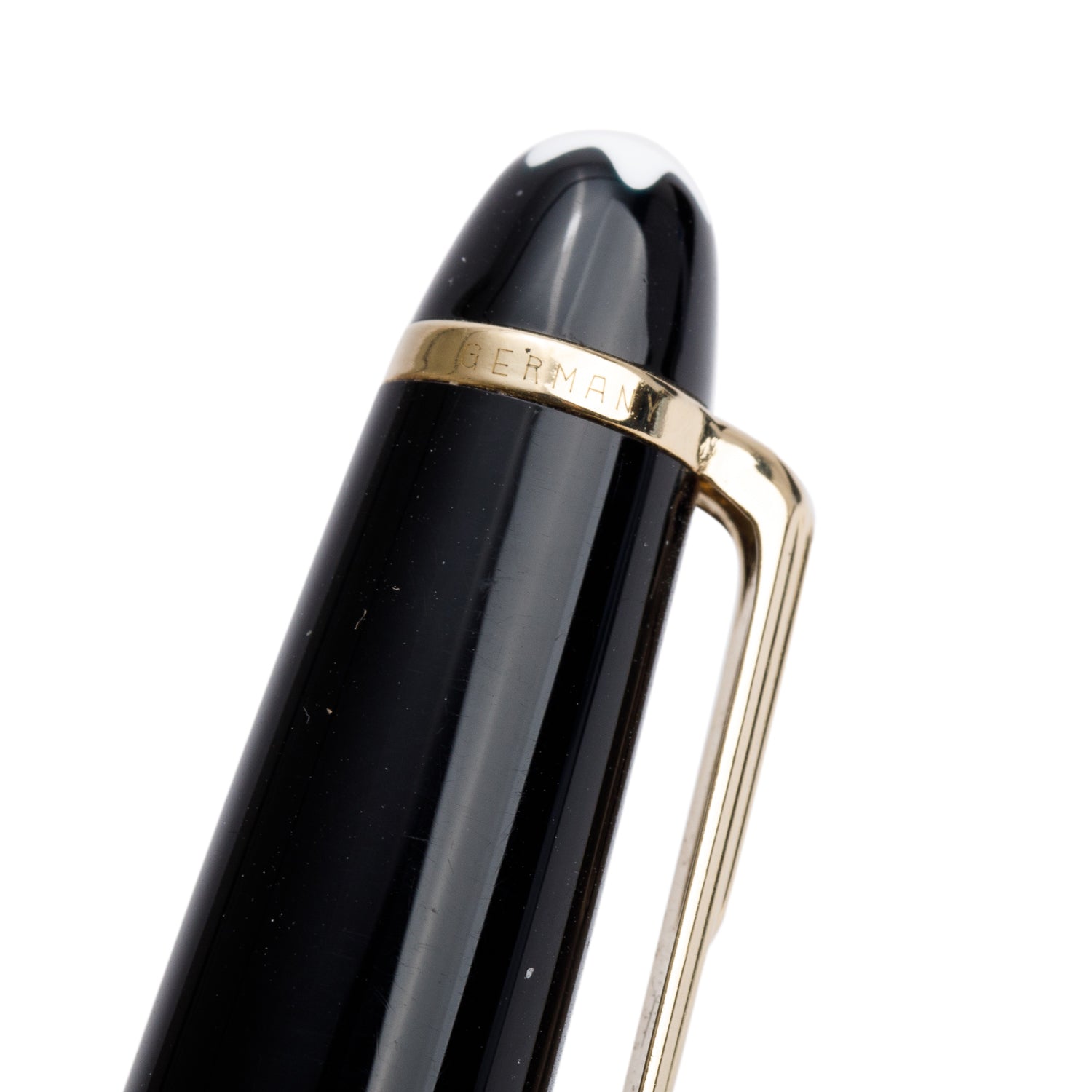Montblanc Yellow Gold Coated Black Resin Meisterstuck Classique Mechanical Pencil
