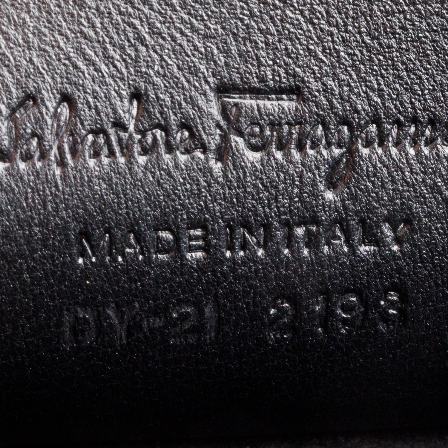 Ferragamo 2023 Black Brushed Off Calfskin Small Iconic Top Handle Bag w/ Box, Strap & Receipt