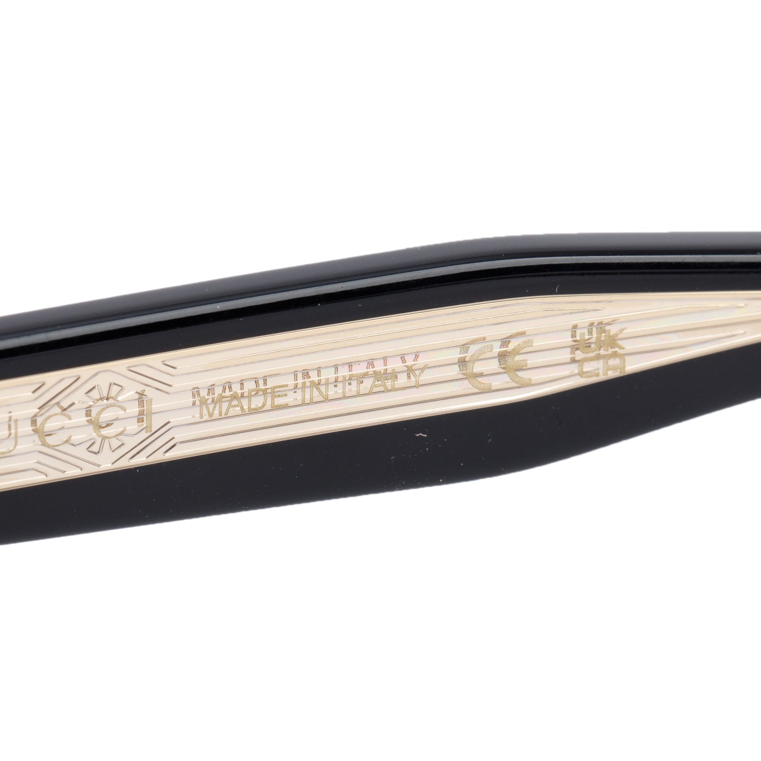 Gucci GG1530O Black Acetate Cat Eye Eye Glasses