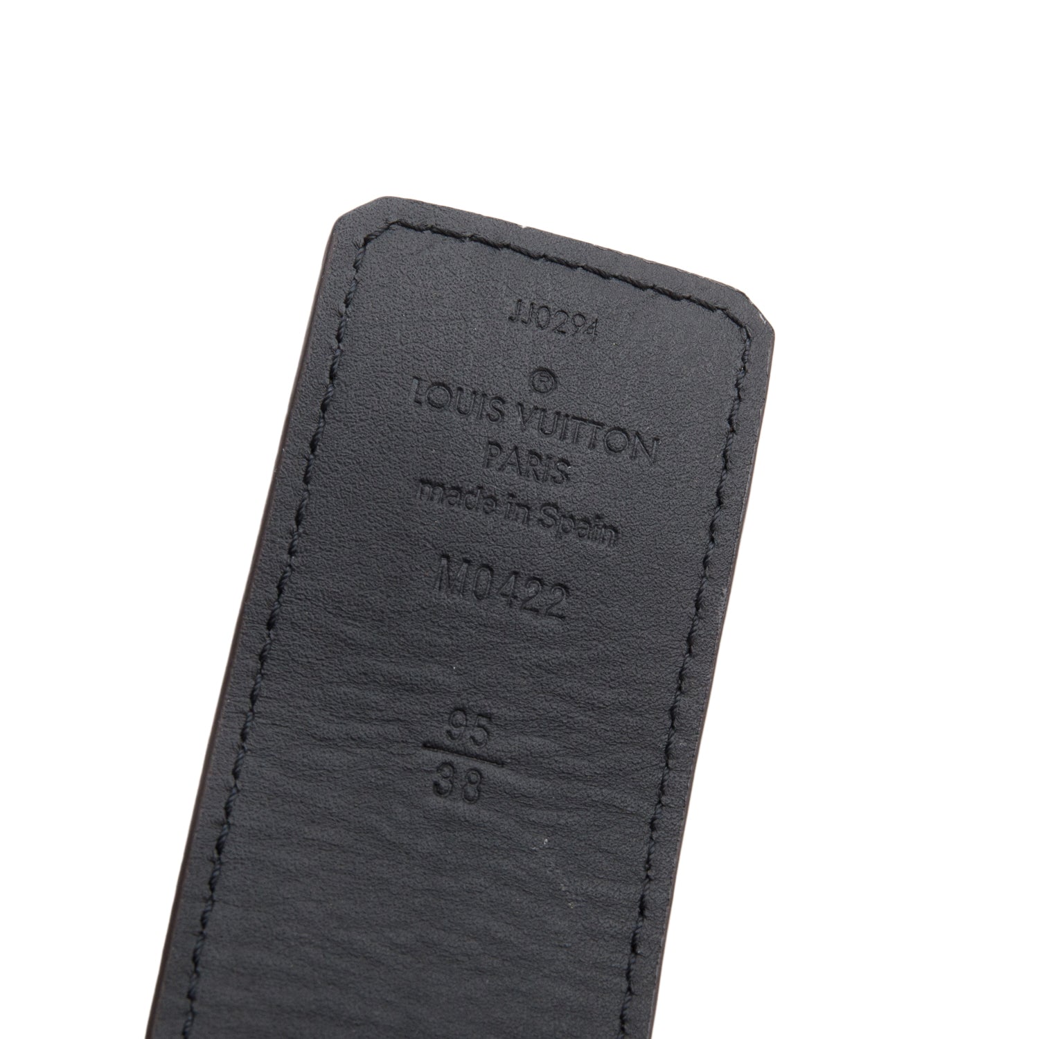 Louis Vuitton Monogram LV Pyramide Belt 95 38