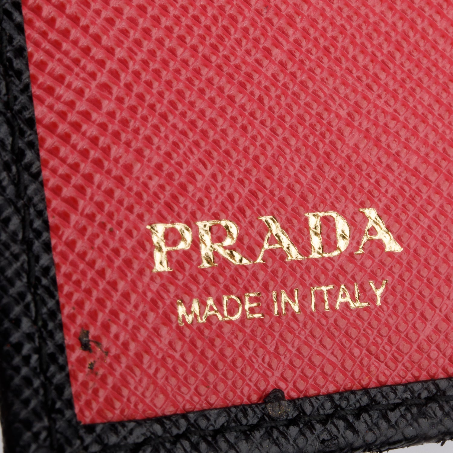 Prada Black Saffiano Small Leather Wallet w/ Box & Authenticity Card