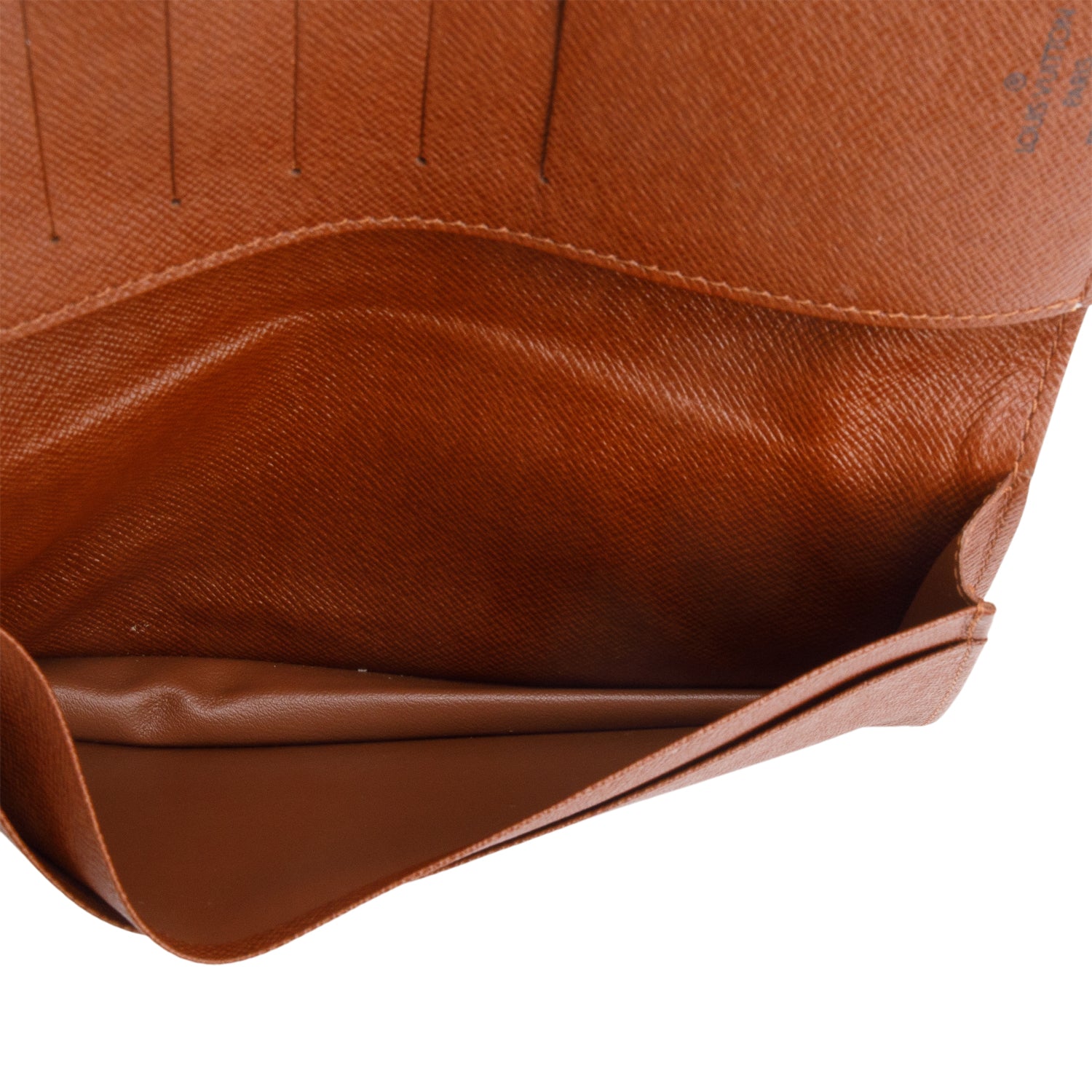 Louis Vuitton Monogram Vertical Bifold Wallet