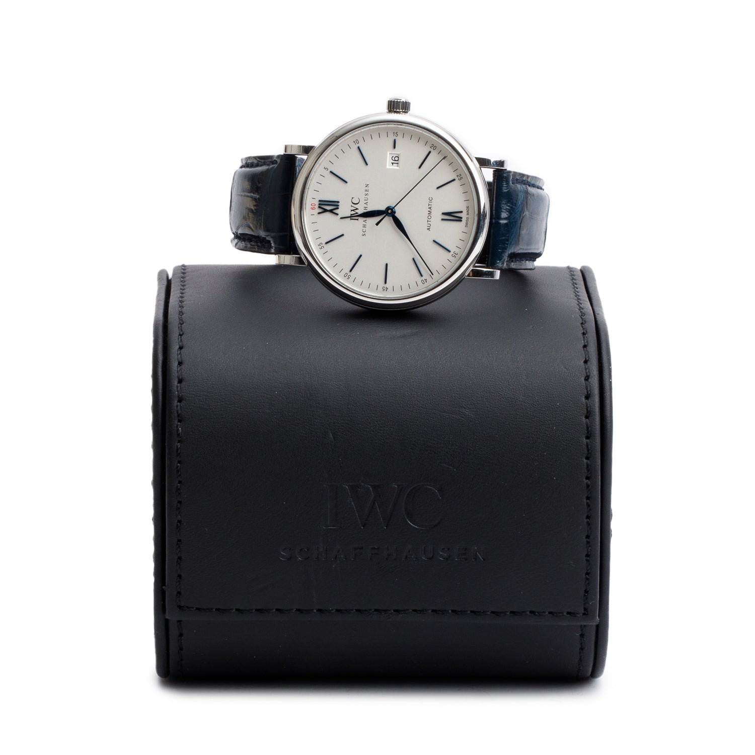 IWC Stainless Steel Portofino 40 MM Automatic Watch IW356501 w/ Box