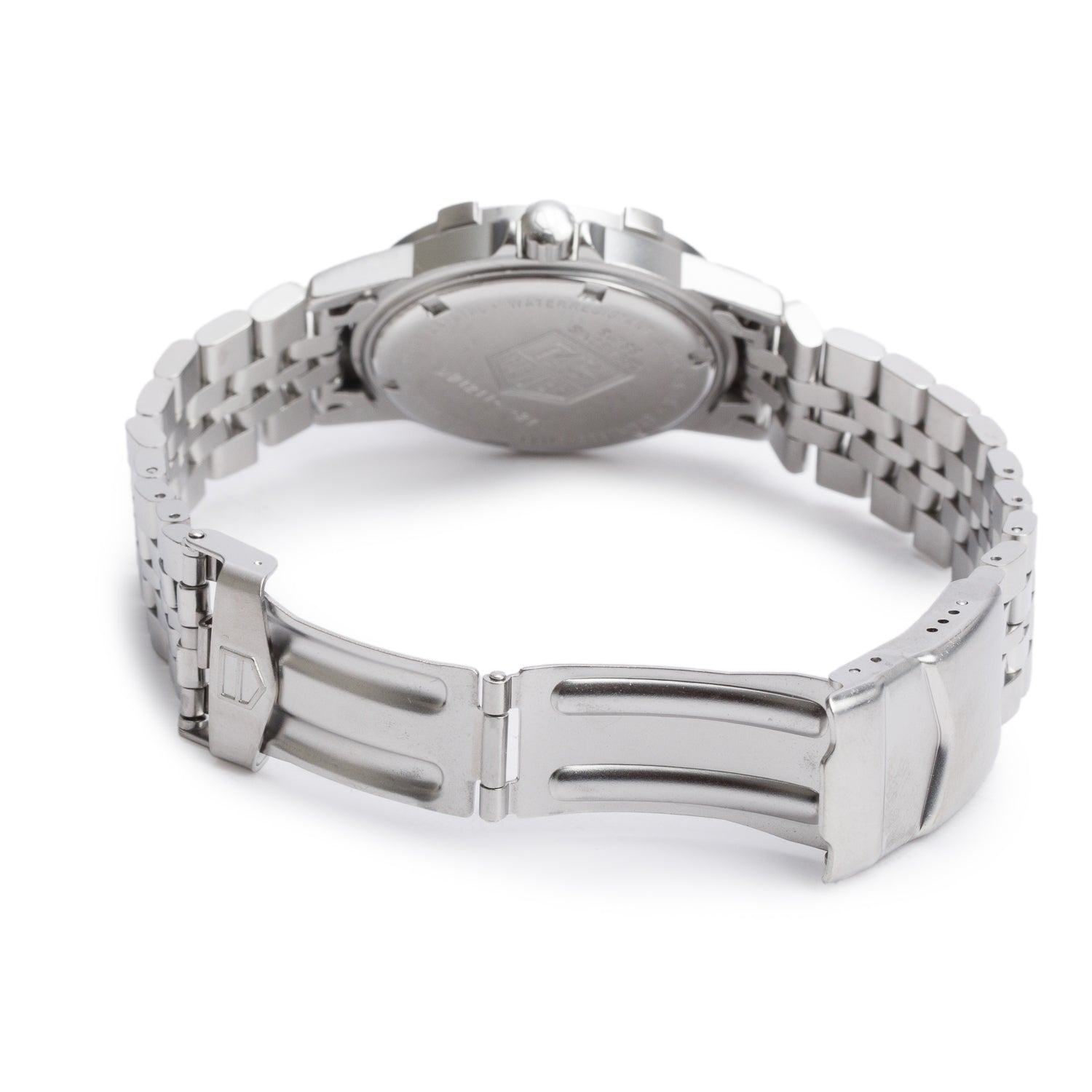 Tag Heuer Stainless Steel Professional 1500 Series 37 MM Watch Grey Dial WD1211-K-21