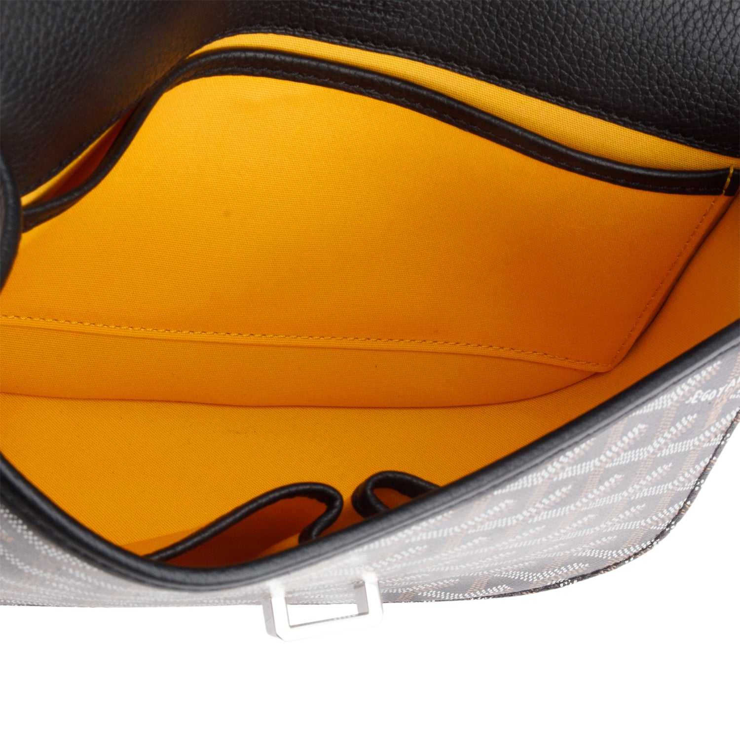 Goyard 2024 Black Goyardine Belvedere II PM Messenger Bag