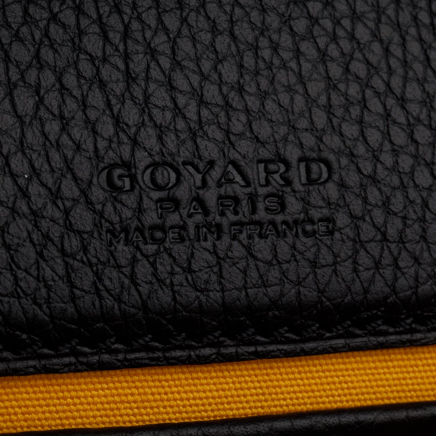 Goyard 2024 Black Goyardine Belvedere II PM Messenger Bag
