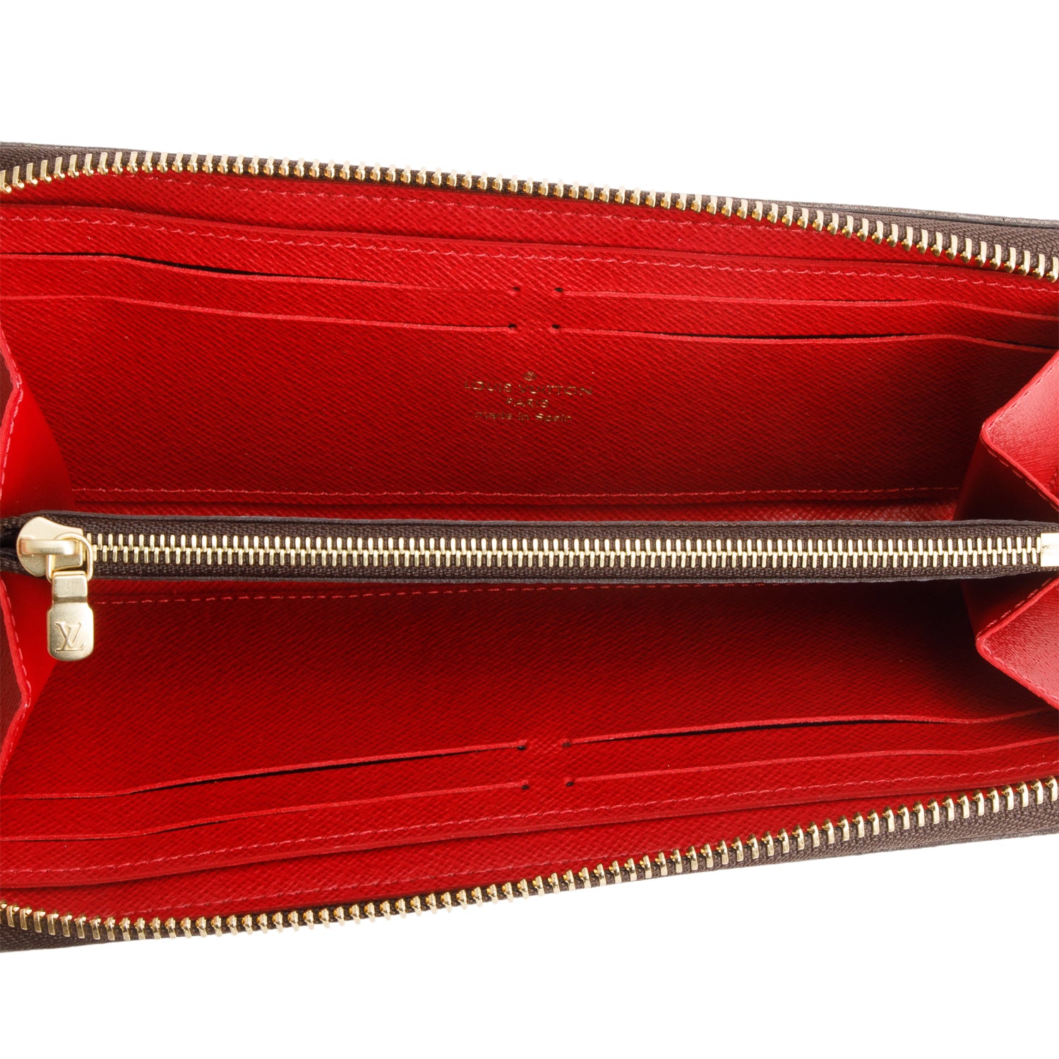 Louis Vuitton Damier Ebene Clemence Wallet w/ Box