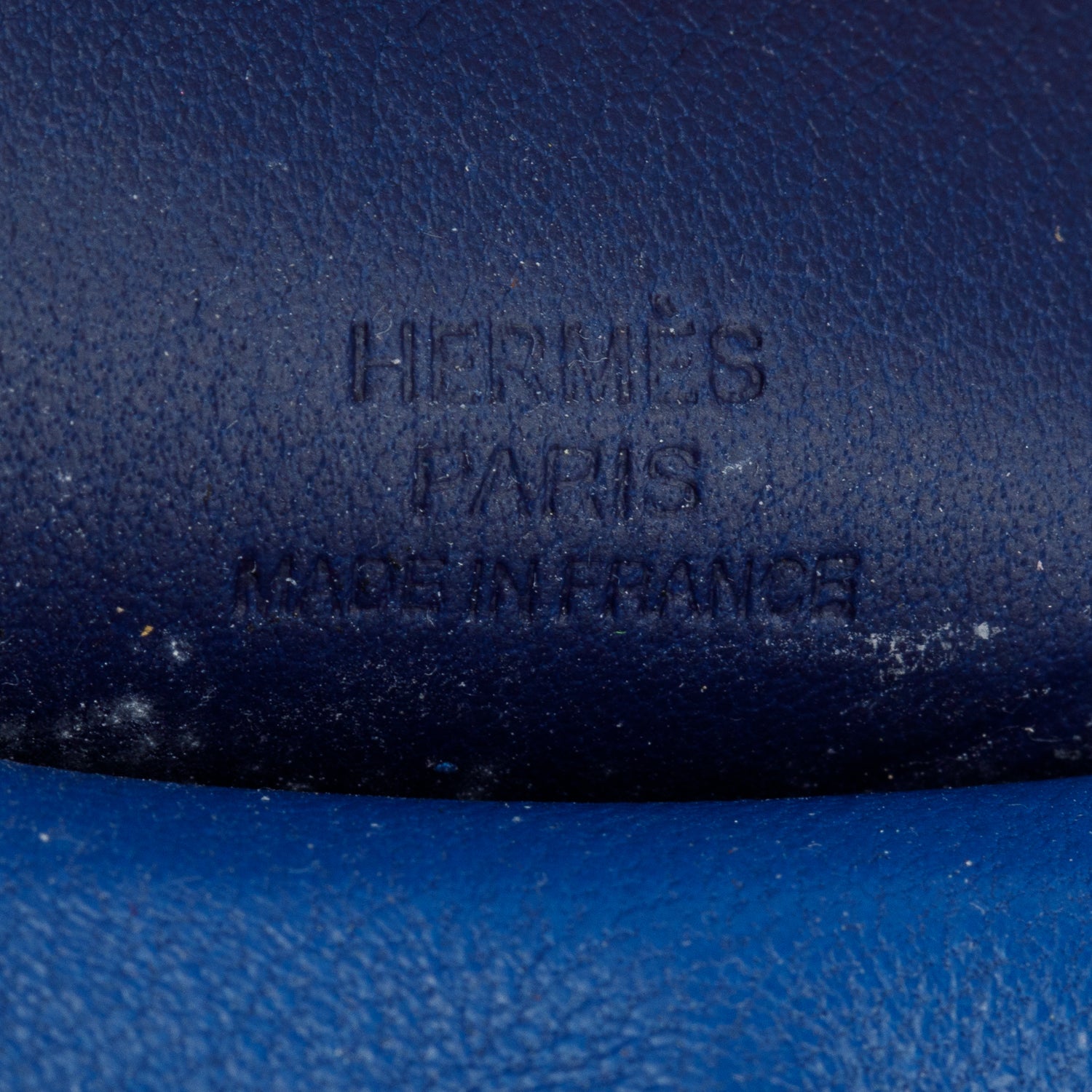 Hermes 2021 Bleu France, Bleu Nuit & Mauve Silvestre Milo Lambskin Grigri Rodeo Pegase Hose Bag Charm PM w/ Box