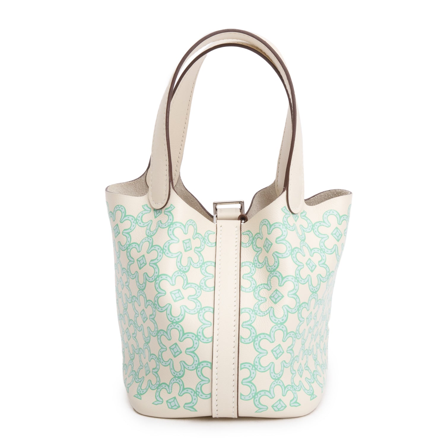 Hermes 2022 Natta Veau Swift Micro Lucky Daisy Picotin Lock 14