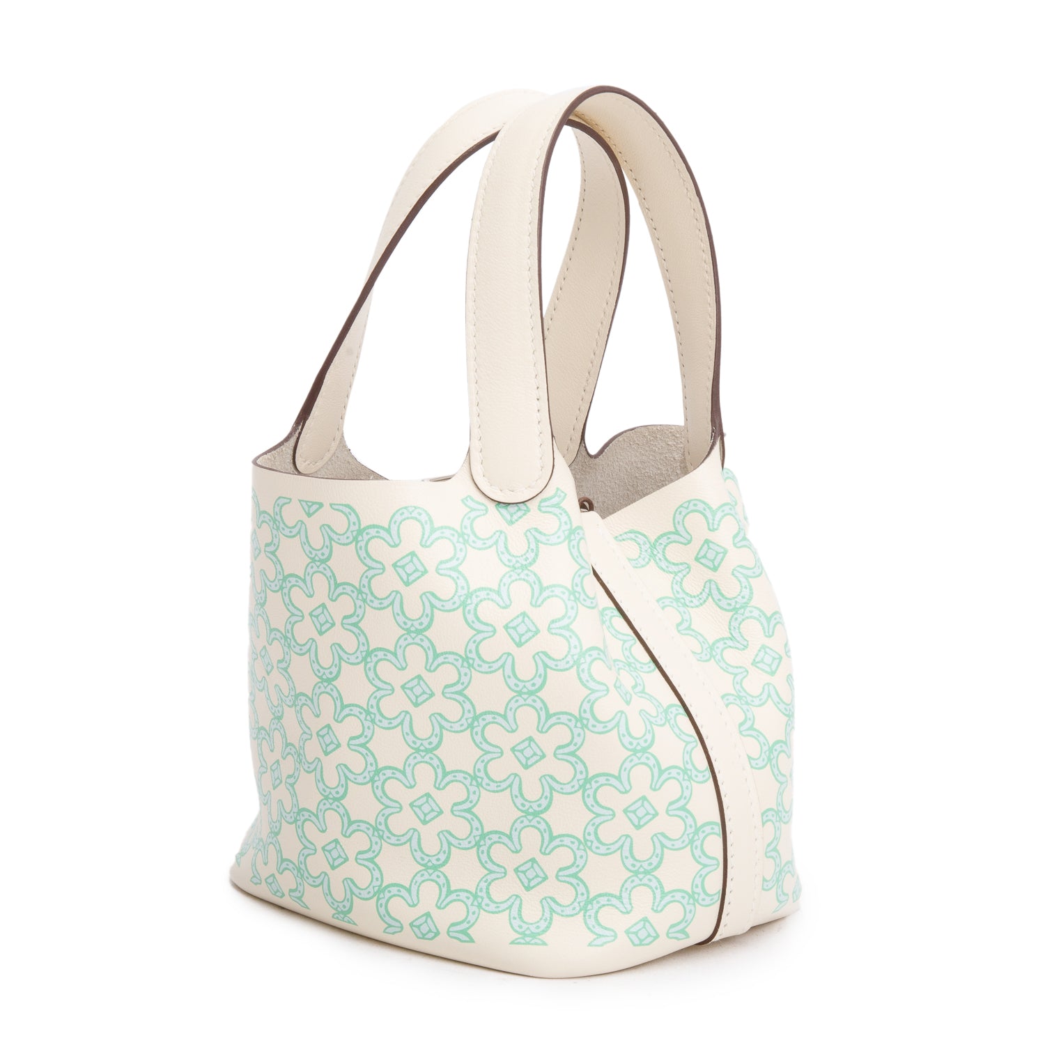 Hermes 2022 Natta Veau Swift Micro Lucky Daisy Picotin Lock 14