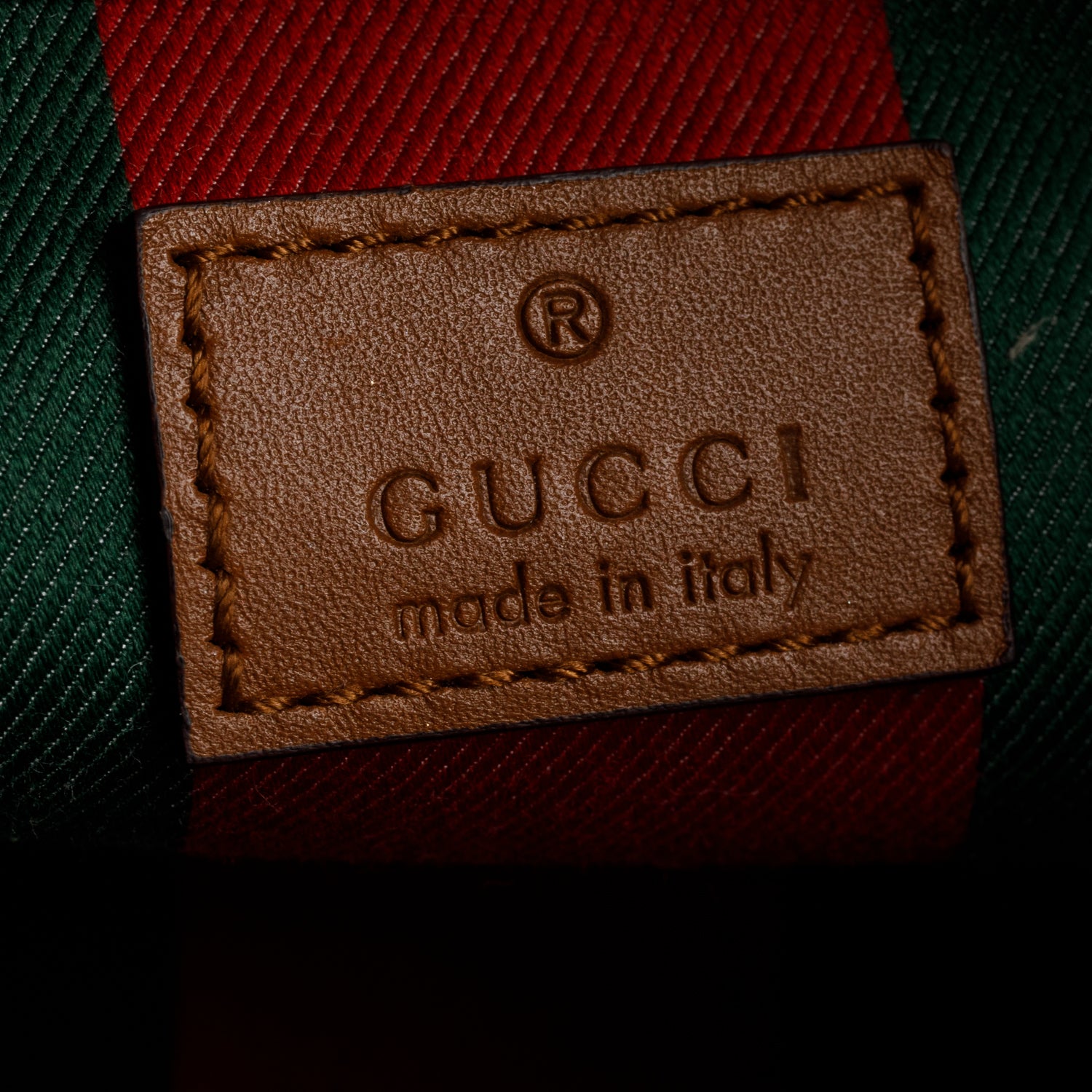 Gucci GG Supreme Monogram Emblem Medium Tote Bag w/ Strap